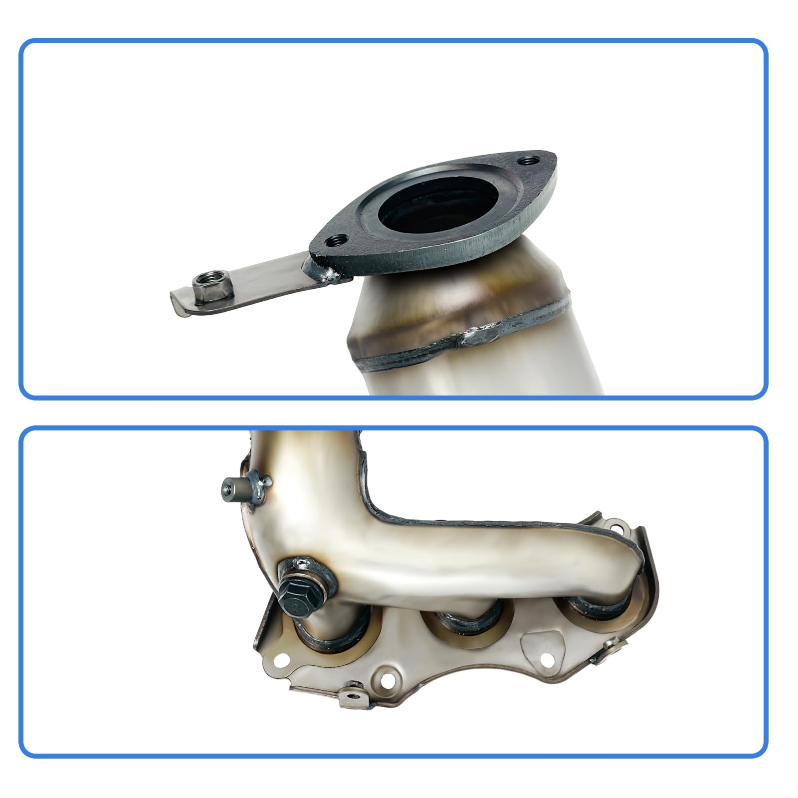 PULCHERFLOW フロント触媒コンバーター 2015 2016 2017 Chrysler 200